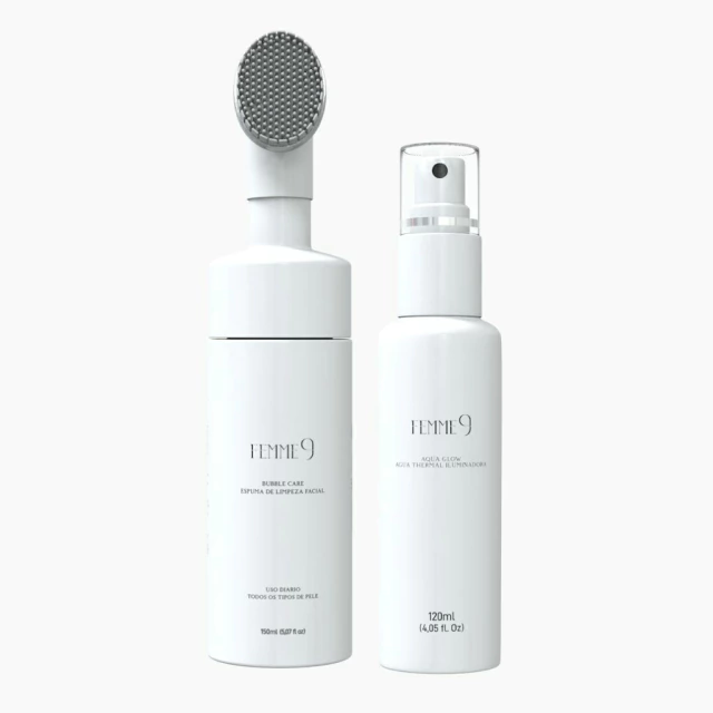 Kit Aqua Glow + Bubble Care — foto da loja oficial